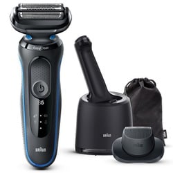 【お値下げ】ブラウン メンズシェーバー シリーズ5 充電式 3枚刃 ブルー ヨドバシ.com - ブラウン BRAUN メンズシェーバー シリーズ5