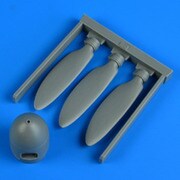 32304 Fw190D-9 プロペラ ハセガワ用 [1/32スケール プラモデル用パーツ]