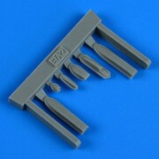 49043 Su-25 エアスクープ ズべズダ用 [1/48スケール プラモデル用パーツ]