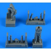 480239 WW.II ドイツ軍 フォッカー G-1 クルー 2体入 [1/48スケール プラモデル用パーツ]