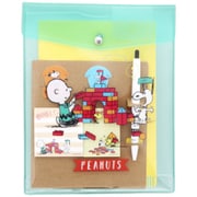 限定 ステーショナリーセット PEANUTS PLAY WITH COLORS 4 グリーン S4731972