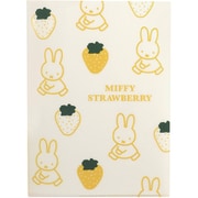 限定 ミッフィー STRAWBERRY A5クリアホルダー（見開き） B MF755B