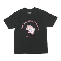 22863111 星のカービィ KIDS パラソル Tシャツ BLACK 120サイズ [キャラクターグッズ]