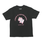 22863111 星のカービィ KIDS パラソル Tシャツ BLACK 160サイズ [キャラクターグッズ]
