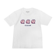 22863112 星のカービィ KIDS ビクトリーダンス Tシャツ WHITE 140サイズ [キャラクターグッズ]