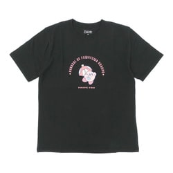 22863108 星のカービィ パラソル Tシャツ BLACK Lサイズ [キャラクターグッズ]