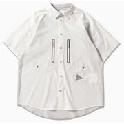 tech SS shirt 5743153045 off white Mサイズ [アウトドア シャツ メンズ]