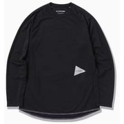 power dry jersey raglan LS T 5743164005 black Mサイズ [アウトドア カットソー メンズ]