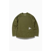 power dry jersey raglan LS T 5743164005 khaki Lサイズ [アウトドア カットソー メンズ]