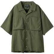 サプレックス キャンプ シャツ SUPPLEX CAMP SHIRT WT23008AD OLIVE Lサイズ [アウトドア シャツ メンズ]