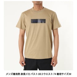 PATTERN BOX LOGO メンズ カットソー SAND KHAKI Mサイズ WT23046K