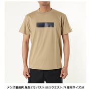 PATTERN BOX LOGO メンズ カットソー SAND KHAKI Mサイズ WT23046K