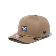 9FIFTY ストレッチスナップ Stretch Cotton Mountain Range Label リフレクターパッチ【ニューエラアウトドア】 13516231 カーキ M/Lサイズ [キャップ]