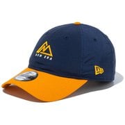 9THIRTY Mountain Initial Logo 13516279 ネイビー/イエロー 56.8-60.6cm [アウトドア 帽子]