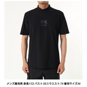 BASIC HIGH-NECK SHIRTS WPX230102 BLACK Mサイズ [アウトドア カットソー メンズ]