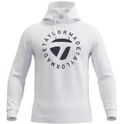 TM23SS TJ324 N9737071 WH L [ゴルフウエア メンズ サークルロゴフーディ Lサイズ ホワイト]