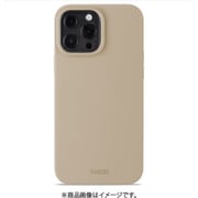 15761 [ソフトタッチシリコーン iPhone 13 Pro MAX用 ケース Latte Beige]
