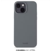 15770 [ソフトタッチシリコーン iPhone 14/13用 ケース Space Gray]