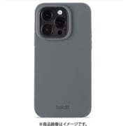 15772 [ソフトタッチシリコーン iPhone 14 Pro用 ケース Space Gray]