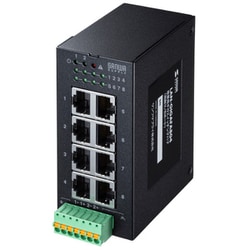 産業用 ギガスイッチングハブ 高耐久/8ポート LAN-GIGAFA804