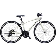 クロスバイク 700C21S アルミクロス ワーグ380mm 700C 外装21段変速 ベージュ FMD7C21BC1/BK