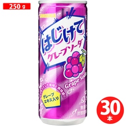 はじけてグレープソーダ 250g×30本