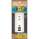 ACタップ＆USB PD20W TSK118U2CW