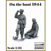 AR35013 1/35 WWII ドイツ 偵察中#6 遠方視察セット（2体入） [組立式プラスチックモデル]