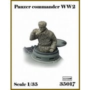 AR35017 1/35 WWII ドイツ軍兵士#3 前方を視察する車長（1体入） [組立式プラスチックモデル]