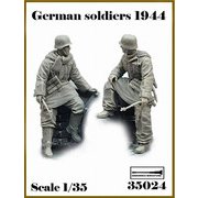 AR35024 1/35 WWII ドイツ軍兵士1944#1/#2セット（2体入） [組立式プラスチックモデル]