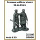 AR35036 1/35 WWII ドイツ 冬季装備の兵士1944-1945#3 戦闘工兵セット（2体入） [組立式プラスチックモデル]