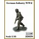 AR35038 1/35 WWII ドイツ軍歩兵#2 MG42を持つ兵士（1体入） [組立式プラスチックモデル]