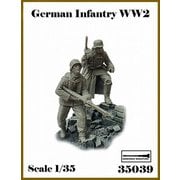 AR35039 1/35 WWII ドイツ軍歩兵#3 東部戦線セット（2体入） [組立式プラスチックモデル]