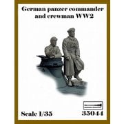 AR35044 1/35 WWII ドイツ 大戦初期の戦車兵#5 前線指揮セット（2体入） [組立式プラスチックモデル]