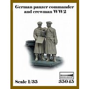 AR35045 1/35 WWII ドイツ 大戦初期の戦車兵#6 前線会議セット（2体入） [組立式プラスチックモデル]