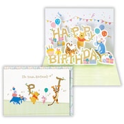 誕生日カード ディズニー プーの文字遊び 2 EAR-816-360