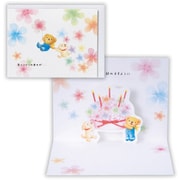 誕生日カード ベアーズウィッシュ 色とりどりの幸せ 2 EAR-815-851