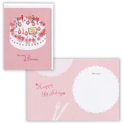 誕生日カード キラキラいちごケーキ 2 EAP-815-929