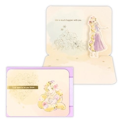 多目的カード ディズニー ラプンツェル フラワー 2 EAR-817-077