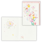 多目的カード シャイニーピンク小花 2 EAP-816-292