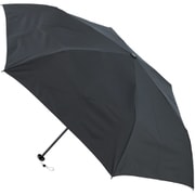 折りたたみ傘 晴雨兼用 URAWAZA スリム プレーン 50cm 手開き式 UVカット加工 ブラック 1029802