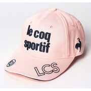 QGCVJC00 PK [ゴルフキャップ レディース 定番ロゴキャップ ピンク]