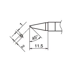 T39-BC1020 [こて先 BC型 横1mm 縦2mm]