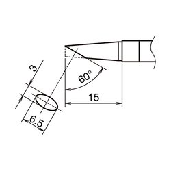 T39-BC3065 [こて先 BC型 横3mm 縦6.5mm]