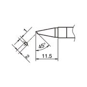 T39-BCF1020 [こて先 BC型 横1mm 縦2mm]