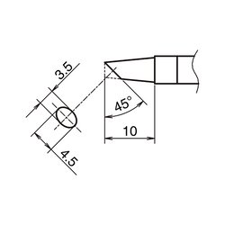 T39-BCF3545 [こて先 BC型 横3.5mm 縦4.5mm]