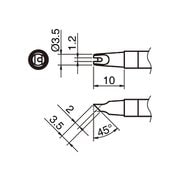 T39-BCR1235 [こて先 BC型 溝付き 1.2/3.5]