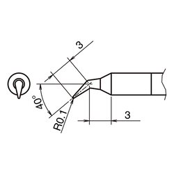 T50-J01 [こて先 0.1J型]