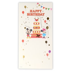 祝儀封筒 誕生日 ディズニー HBミッキー・ミニー 2 EME-820-466