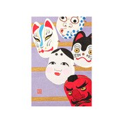 88695006 [限定 ポストカード695 お祭りお面柄]